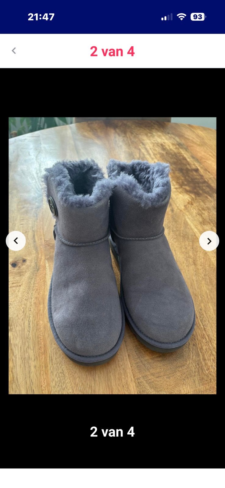 UGG maat 37, Kleding | Dames, Ophalen of Verzenden, Zo goed als nieuw