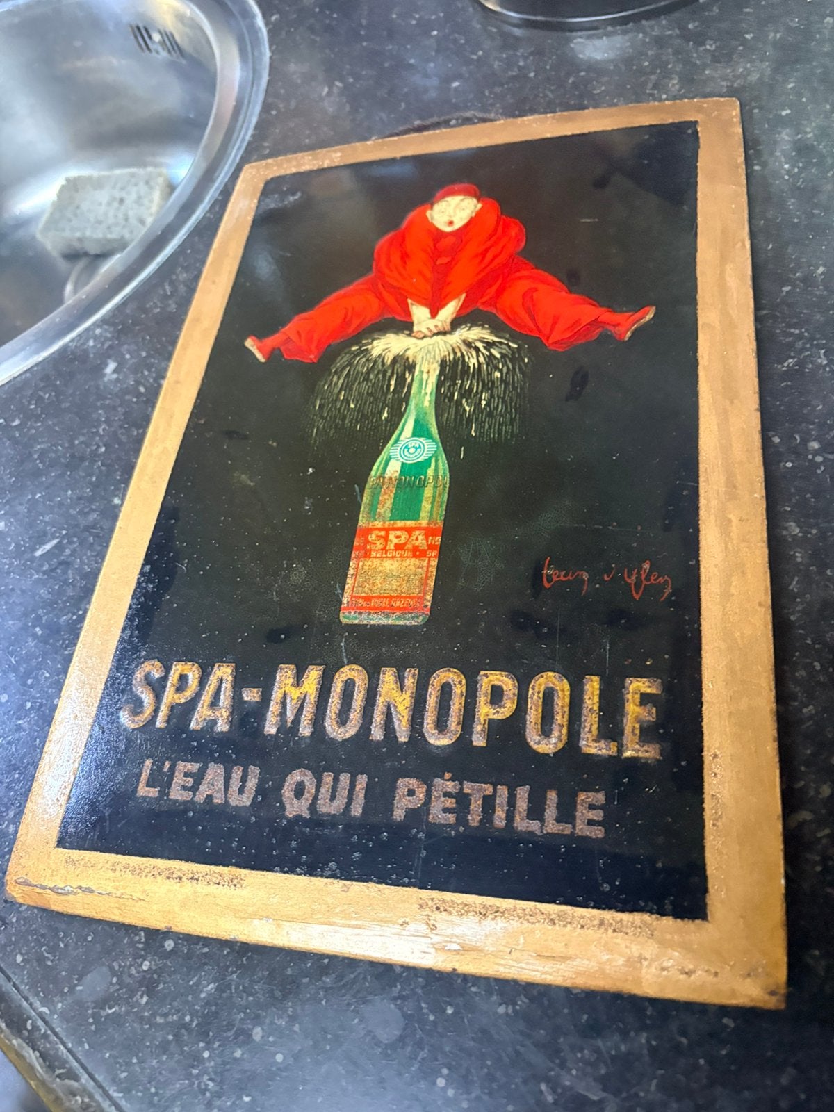 Spa - boîte monopolaire des années 1930, Collections, Enlèvement ou Envoi, Comme neuf