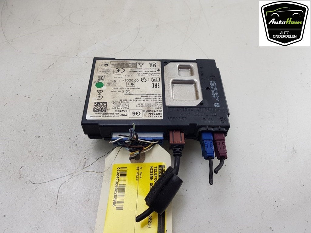 COMPUTER TELEFOON Qashqai (J12) (|282755MS1B|EA24643|), Gebruikt, Valeo, 100, rue de Courcelles
75017  Paris, FR, Info@valeo.fr