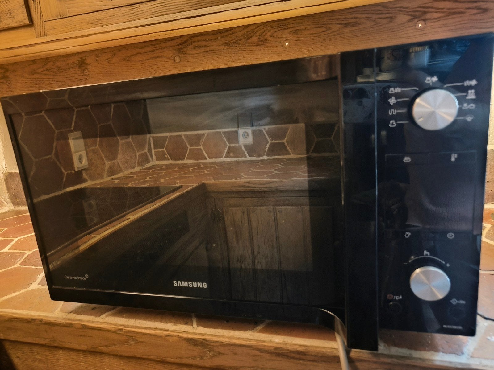 Keramische combi magnetron - oven - grill, Ophalen, Oven