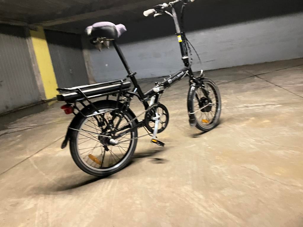 Vélo pliable électrique, Vélos & Vélomoteurs, Vélos | Vélos pliables, Enlèvement, Comme neuf, Vitesses