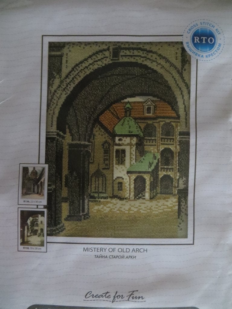 kit point de croix LE MYSTÈRE DE LA VIEILLE ARCHE - nouveau, Hobby & Loisirs créatifs, Broderie & Machines à broder, Enlèvement ou Envoi