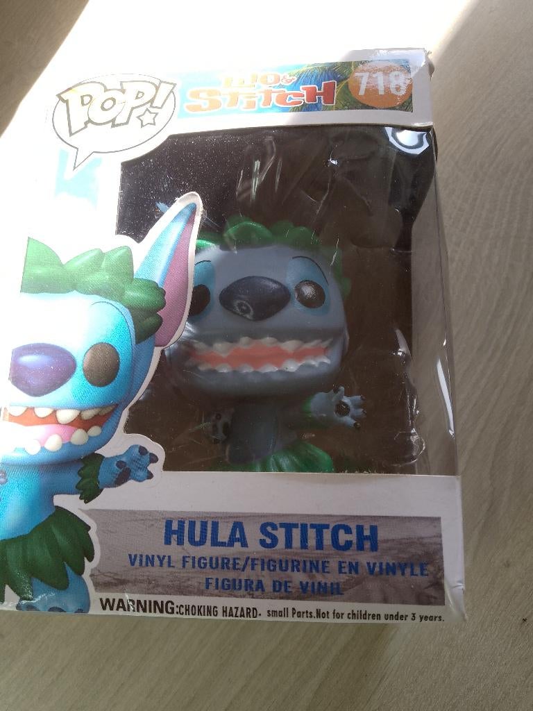 Funko Pop Lilo & Stitch 718 Hula Stitch Hot Topic Exclusive, Ophalen, Nieuw