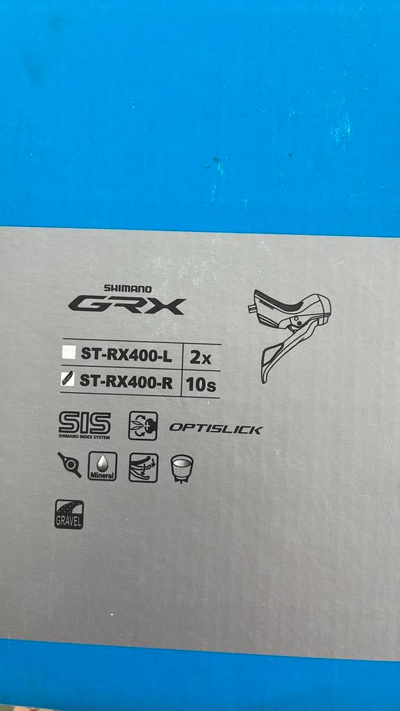 Grx 400 shifters voor 2x10 speed. Nooit gebruikt, Fietsen en Brommers, Fietsonderdelen, Remmen, Racefiets, Ophalen of Verzenden