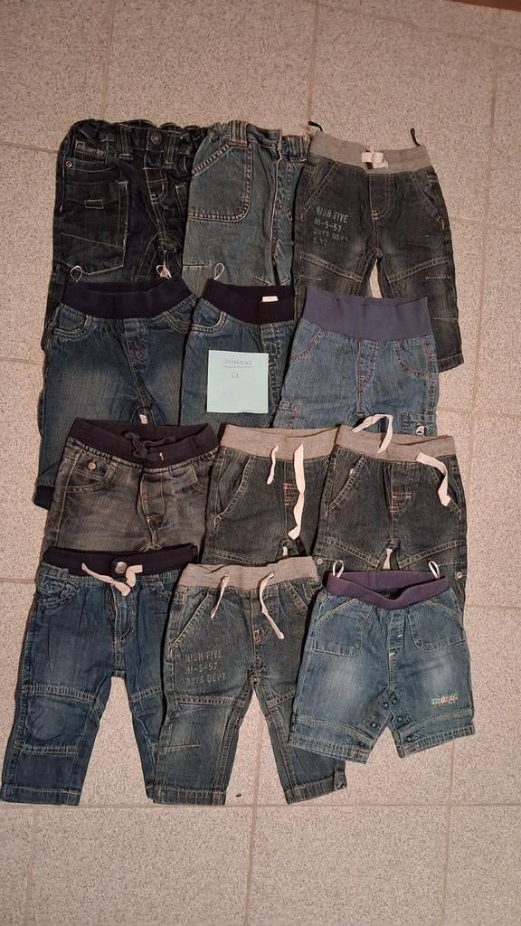 Jeansbroekjes maat 68, Broekje, Ophalen of Verzenden, Zo goed als nieuw, Jongetje