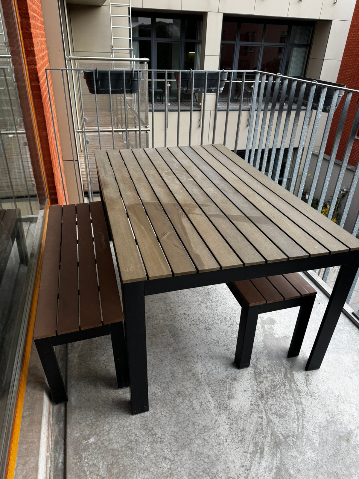 IKEA Terrastafel, Ophalen, Gebruikt, Rechthoekig, Hout