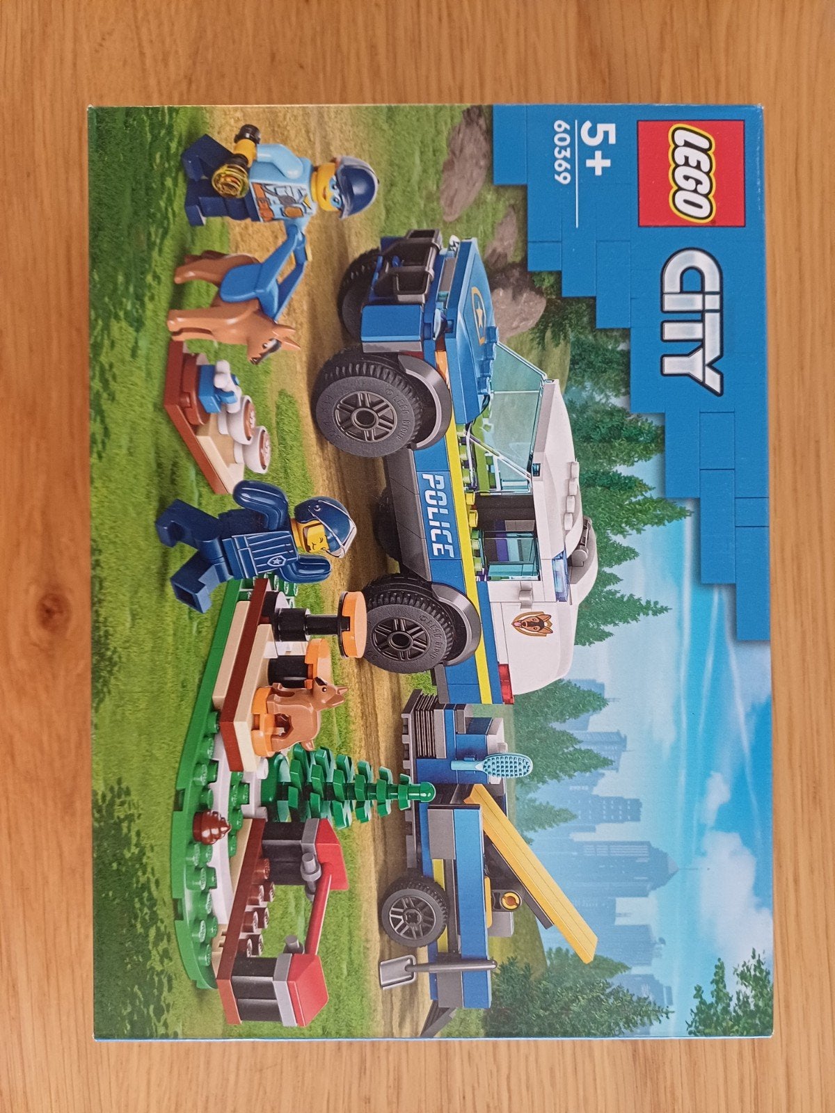lego 60369 politiehond achtervolging, Neuf, City, Lego, Ensemble complet