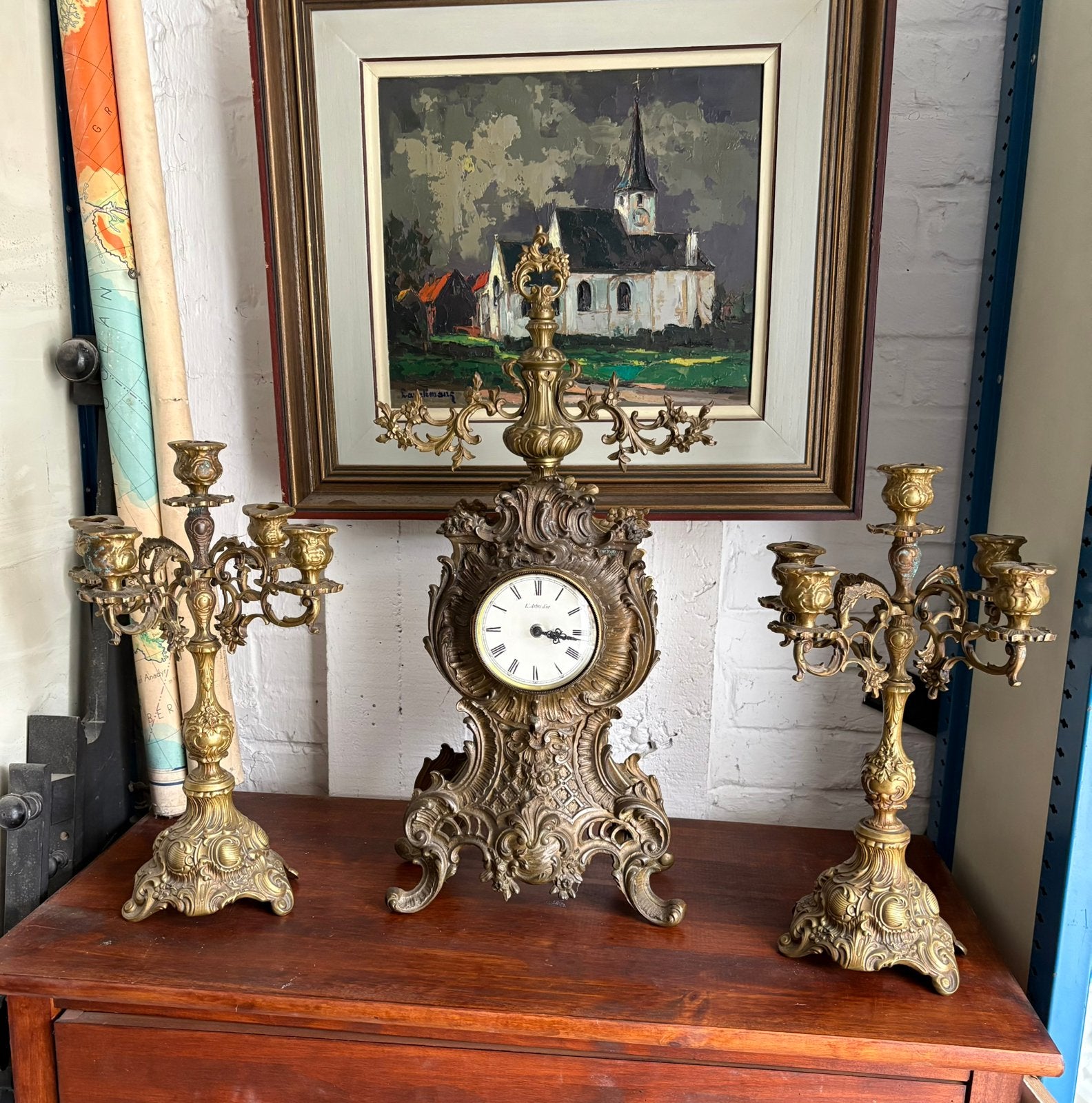Horloge 3 Pièces, Enlèvement