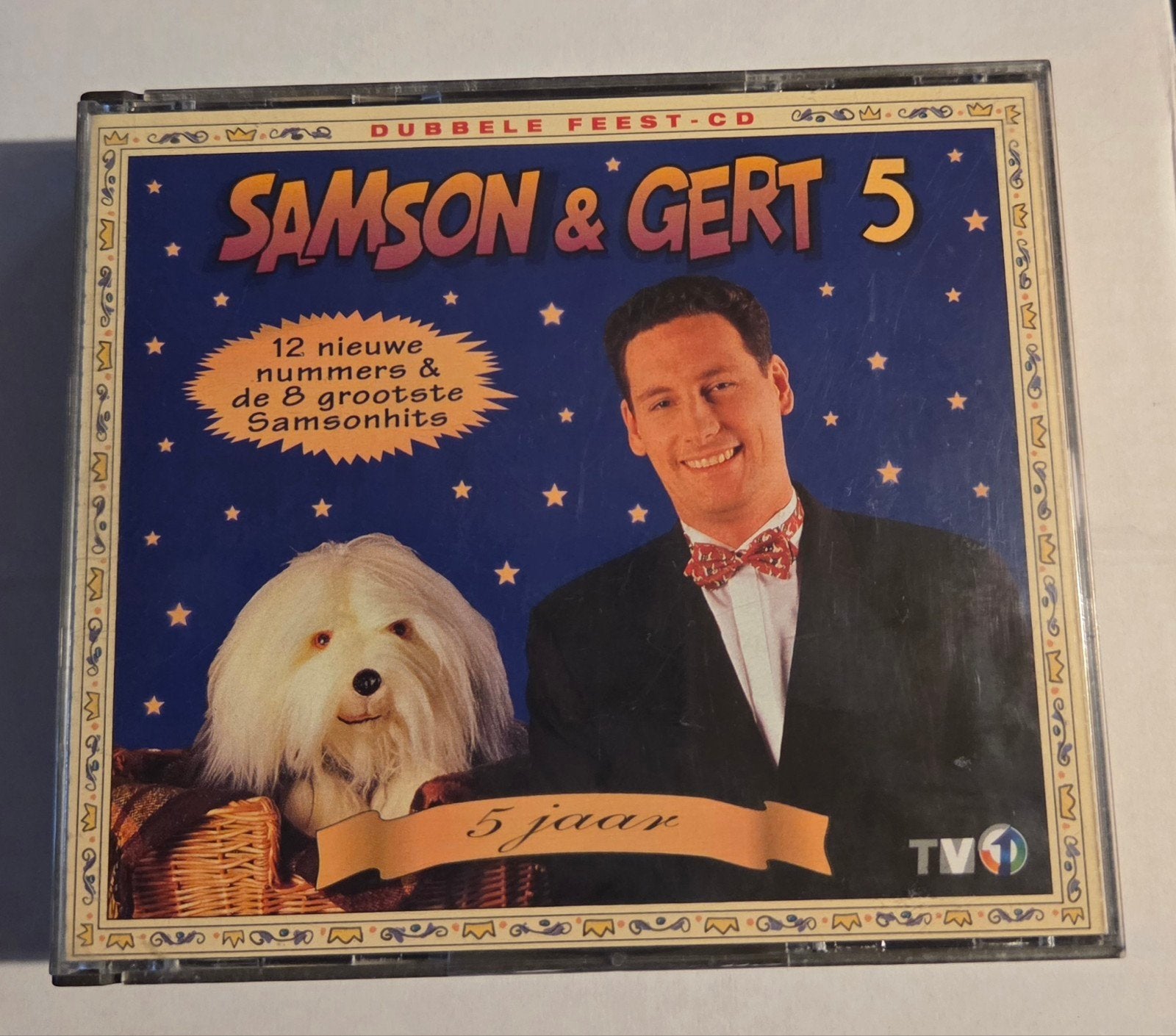 Samson en Gert 5: dubbele Feest-CD, Ophalen of Verzenden, Muziek, Inclusief boekje