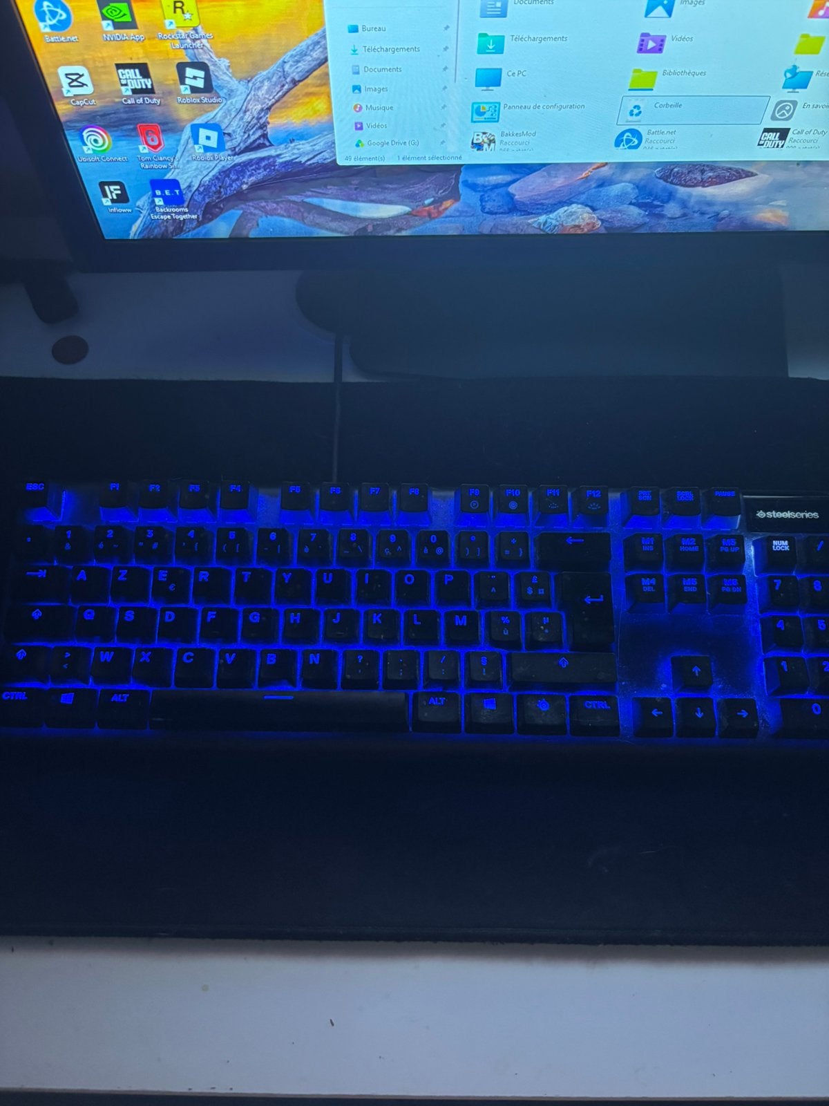 Clavier gamer apex 5, Enlèvement, Comme neuf