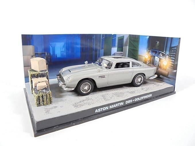 James Bond 007 auto's, NIEUW + doos 1:43 + Aston Martin-glas, Ophalen of Verzenden, Nieuw, Auto