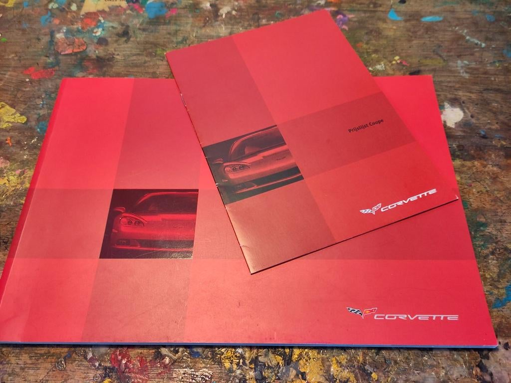 Brochure d'information sur la Corvette, Livres, Enlèvement ou Envoi, Comme neuf, Autres marques, Corvette