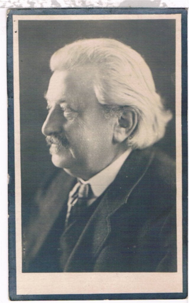 Professeur. Van Styvoort Désiré.° Putte 1850 † Machelen 1925, Enlèvement ou Envoi, Image pieuse