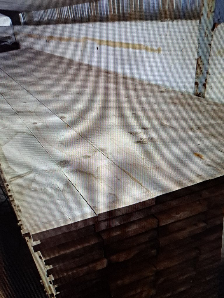 droog steigerplanken old grey lang 5m 30mm dik ongeveer, Tuin en Terras, Ophalen, Nieuw