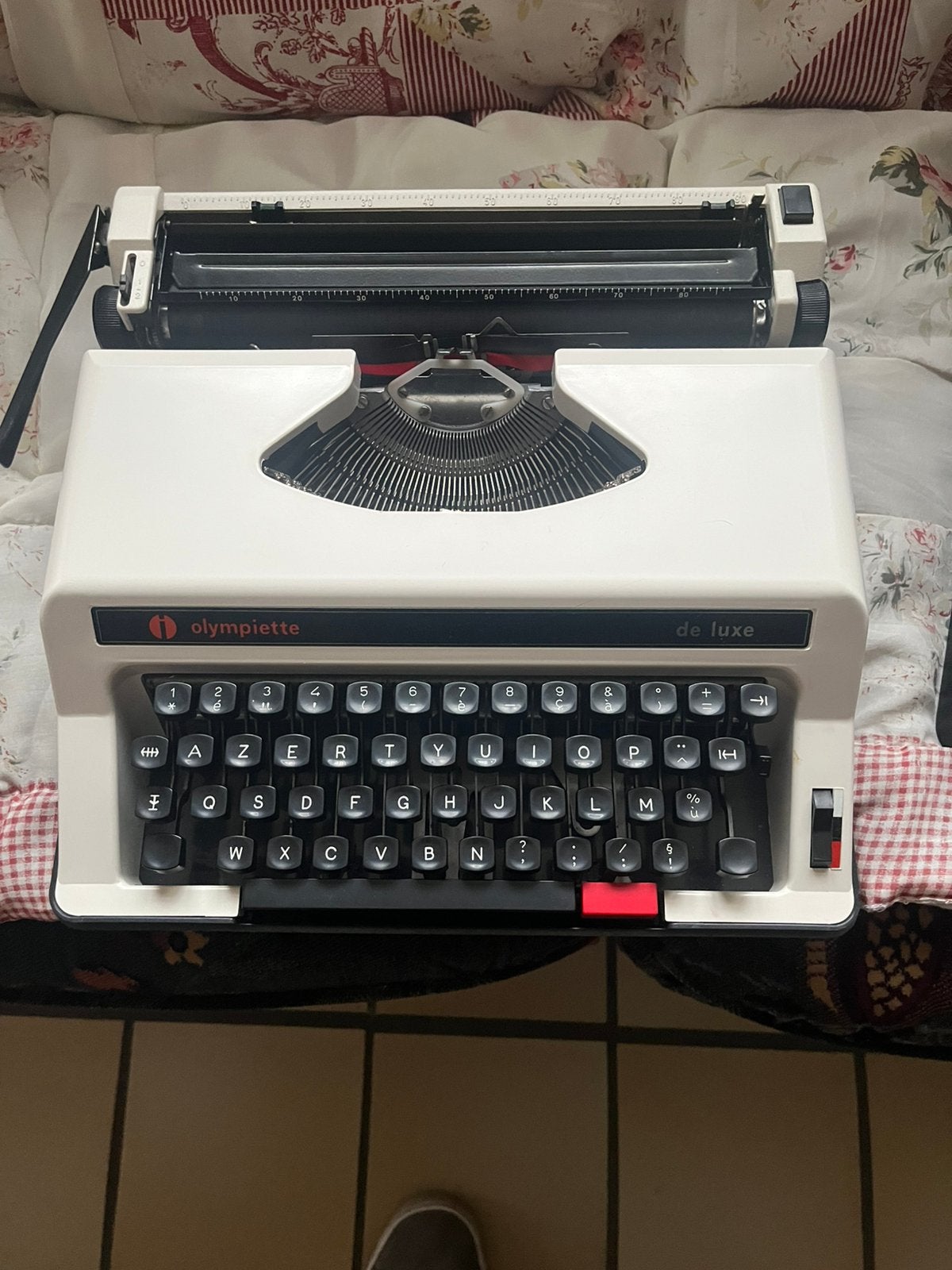Draagbare typemachine 40€., Diversen, Ophalen, Zo goed als nieuw