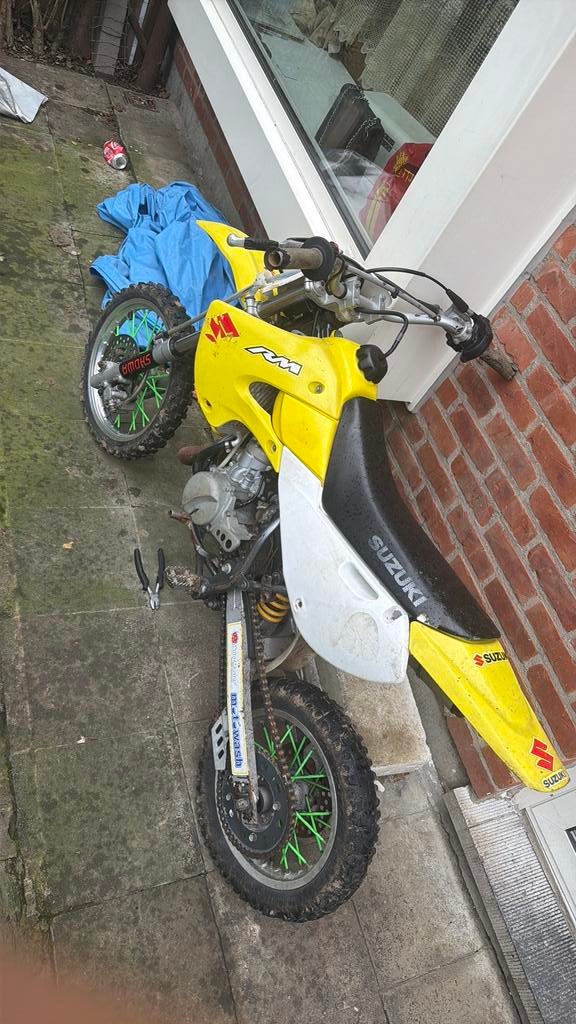 Moto cross 125 kawasaki / 65 rm, Ophalen of Verzenden, Zo goed als nieuw