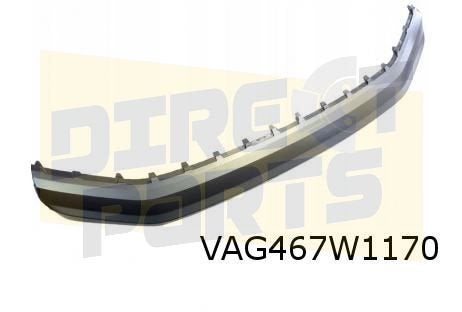 Skoda Kamiq (9/19-1/24) Voorbumperspoiler (zilver) Origineel, -, -, Nieuw, Skoda