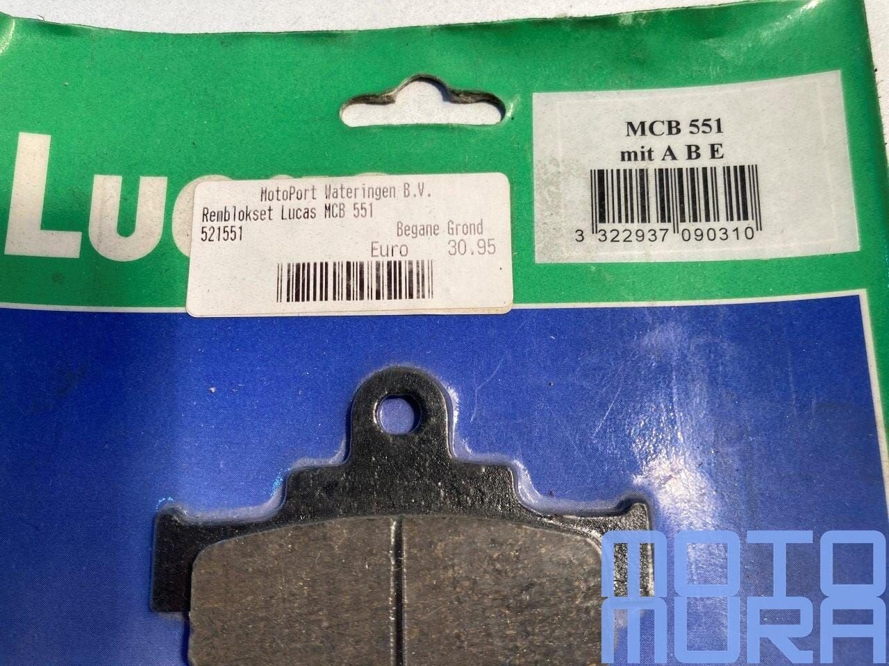 TRW MCB551 remblokken set Suzuki DR600 1985 - 1989 DR 600 50, Motos, Neuf, -, -, -