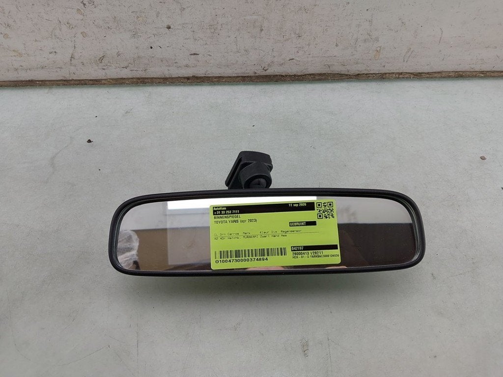 RETROVISEUR INTERIEUR Toyota Yaris IV (P21 / PA1 / PH1), Kundenbetreuung@toyota.de, Toyota, Utilisé, Toyota-Allee 2
50858  Köln, DE