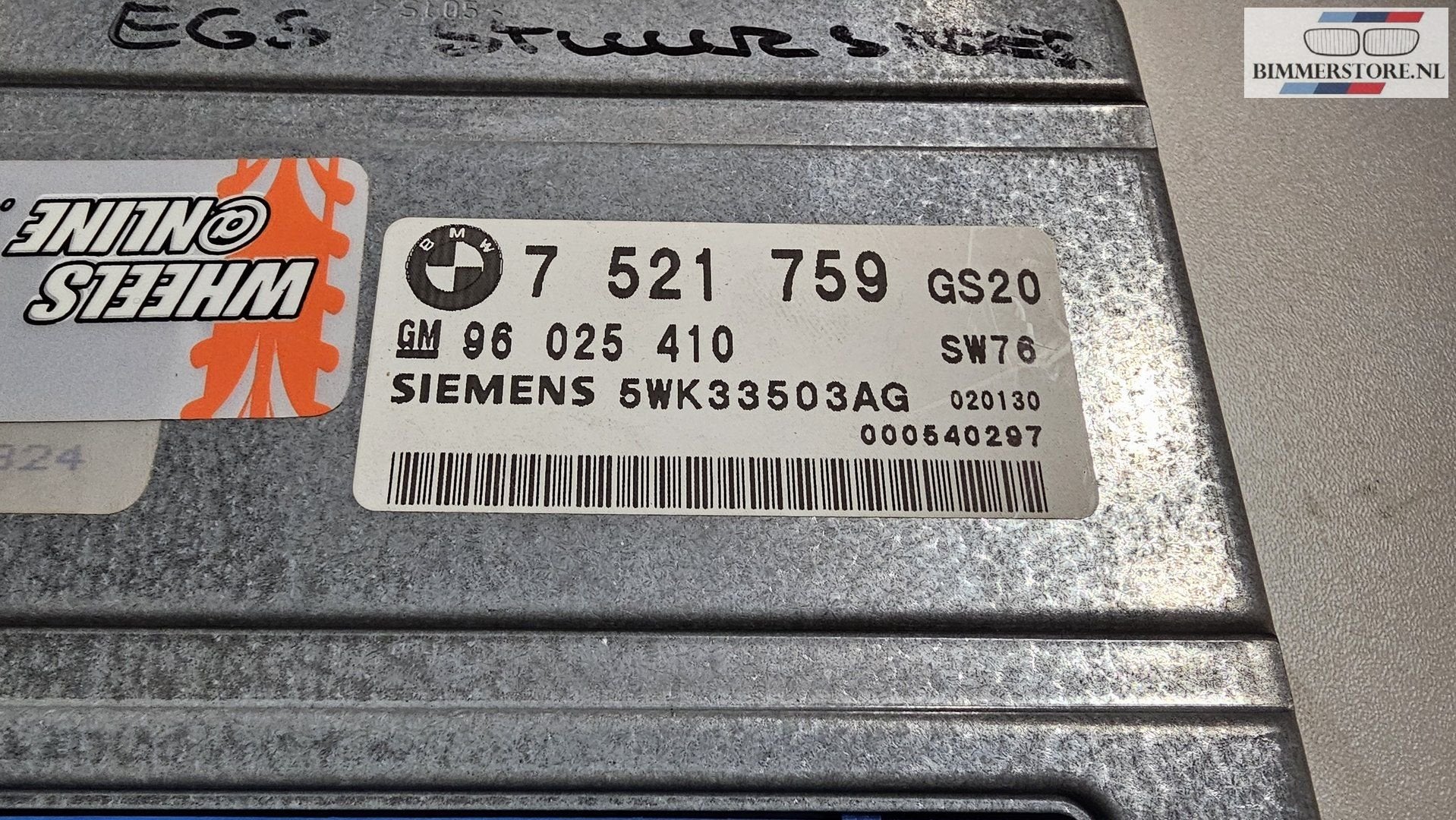 EGS automaat module GS20 Siemens ECU 24607521759 07521759, Auto-onderdelen, Elektronica en Kabels, Gebruikt, Ophalen of Verzenden