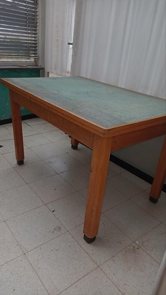 Table gigogne vintage avec tiroir, Antiquités & Art, Enlèvement