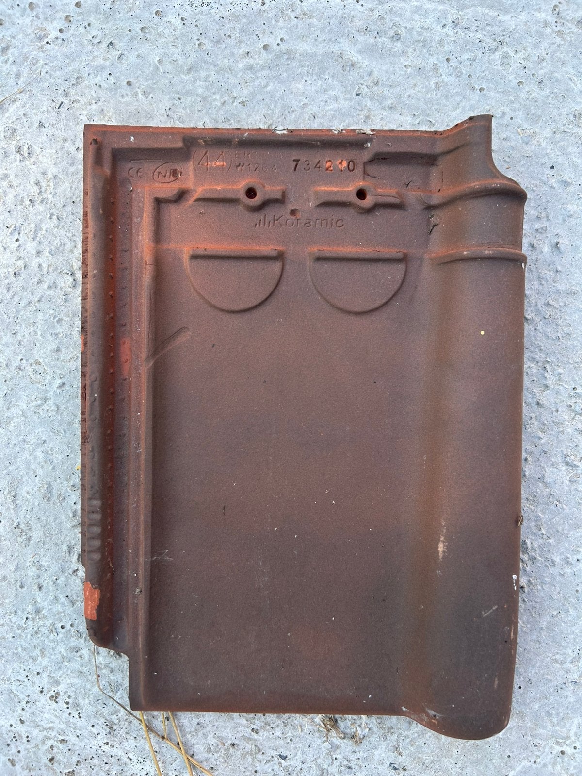 Tuiles Pottelberg p44 Koramic rustique, Bricolage & Construction, Enlèvement, Tuiles