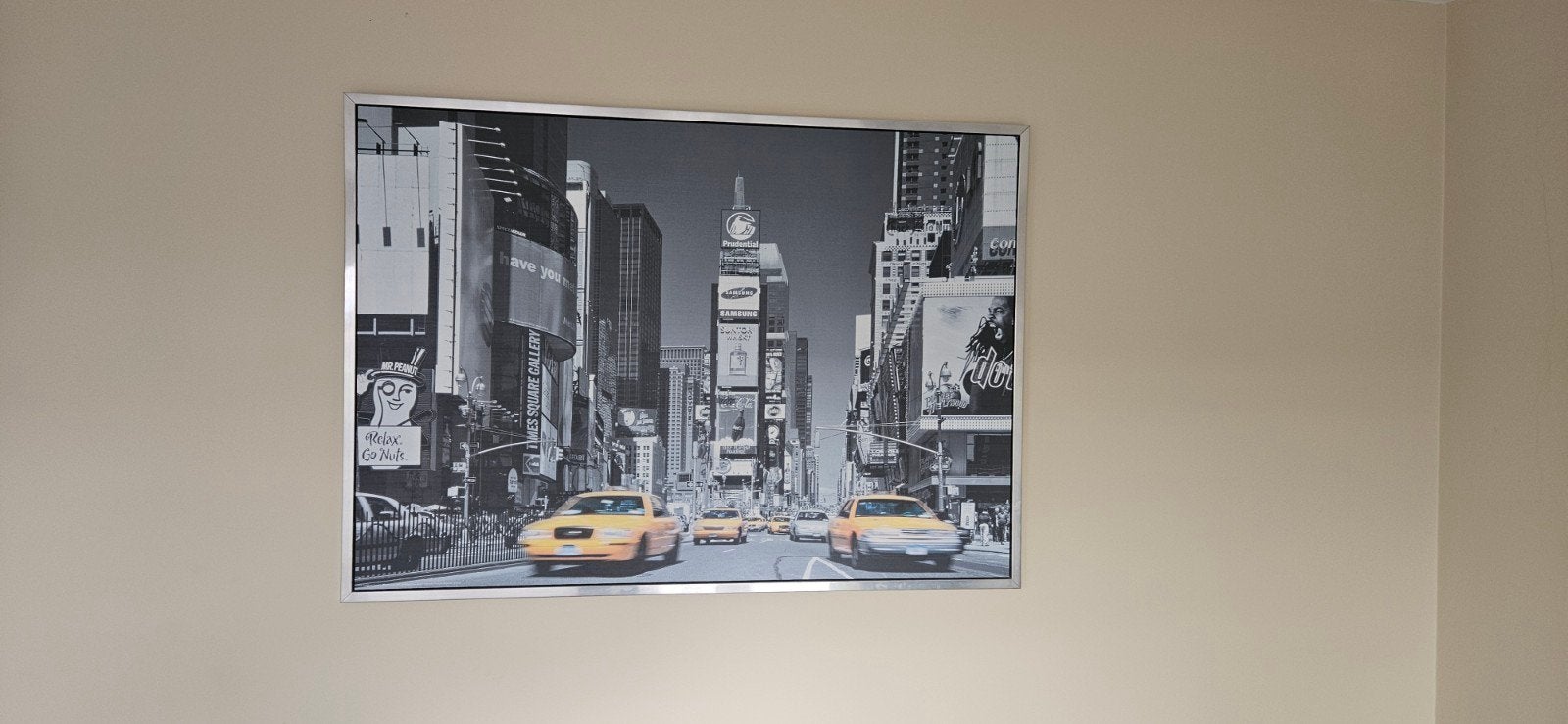 Kader met NY beeld, Ophalen, 1980 tot heden, Foto, Zo goed als nieuw