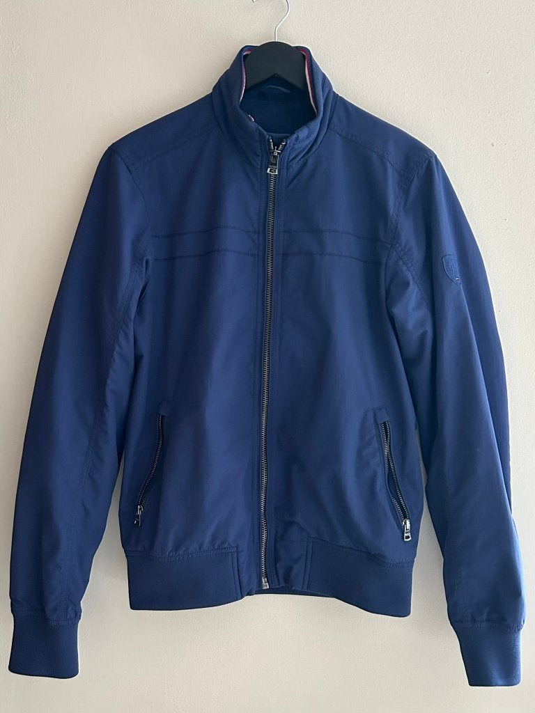Veste Tommy Hilfiger Taille S/M bleue, Enlèvement ou Envoi, Comme neuf, Taille 46 (S) ou plus petite, Bleu