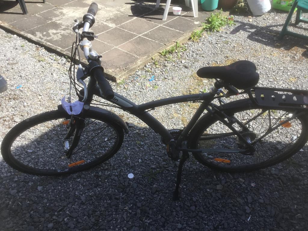 Oude fiets, Ophalen, Gebruikt
