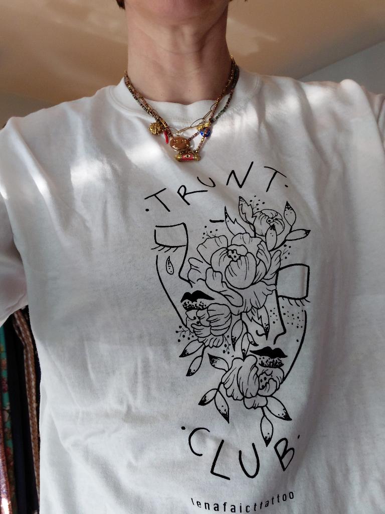 T-shirt Lena Faicttattoo medium, Kleding | Dames, Wit, Lena faicttattoo, Nieuw, Korte mouw