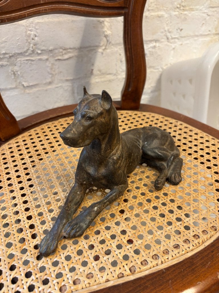 Chien en bronze massif, Enlèvement ou Envoi, Bronze
