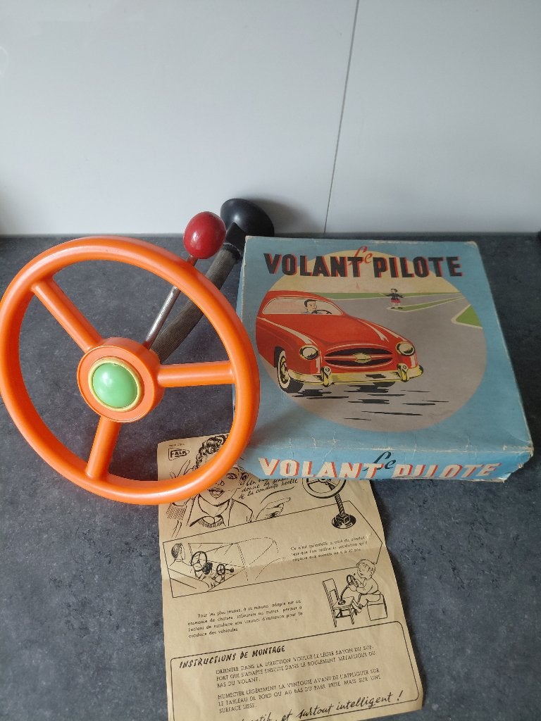 1950's Falk Le Volant Pilote Vintage Oldtimer VW, Verzamelen, Verzenden, Gebruikt