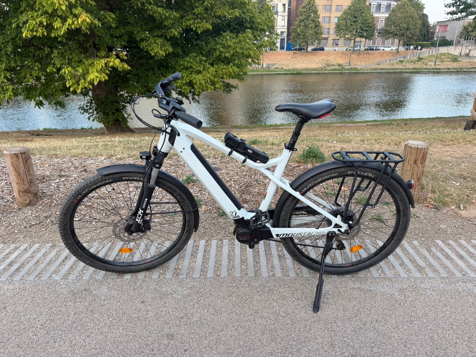 Vélo électrique Moustache XROAD 3 L, Vélos & Vélomoteurs, Enlèvement, Utilisé, 50 km par batterie ou plus, Moustache