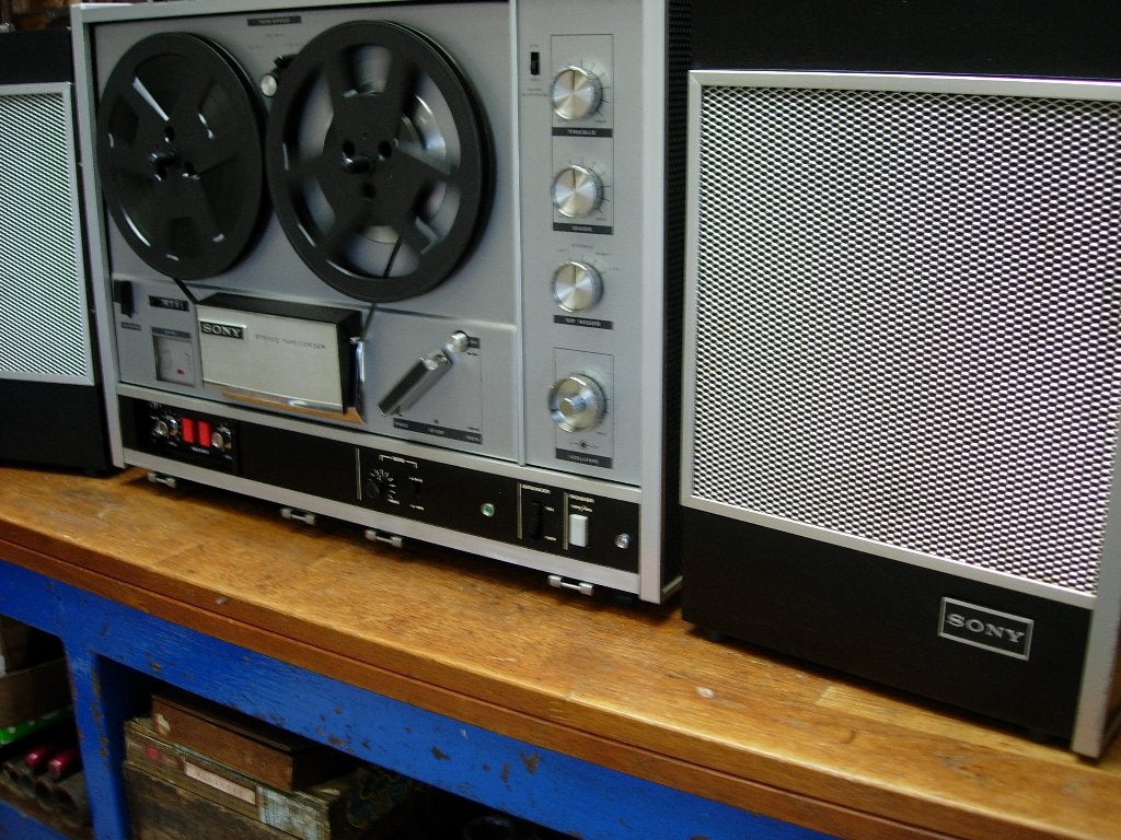 Magnétophonne Sony TC-540 Révisé et en très bon état, TV, Hi-fi & Vidéo, Enlèvement, Magnétophone, Avec bandes