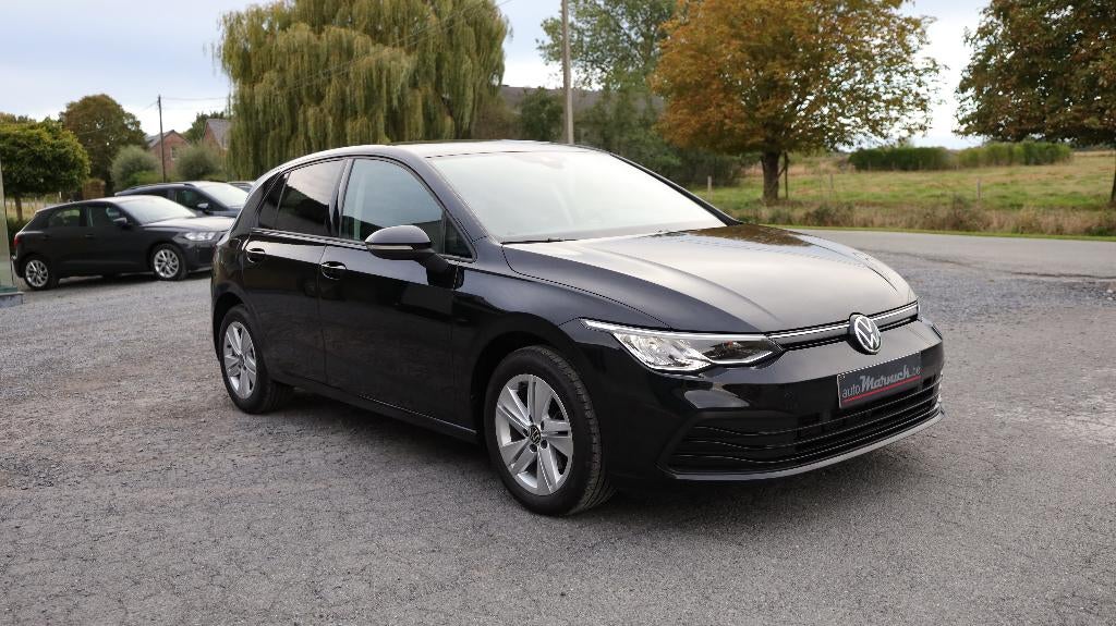 VW Golf 1,5Tsi 2020 GPS-Cruise-Apple-Xenon-PDC-Virtual cockp, Auto's, 1498 cc, 110 g/km, Zwart, 5 deurs