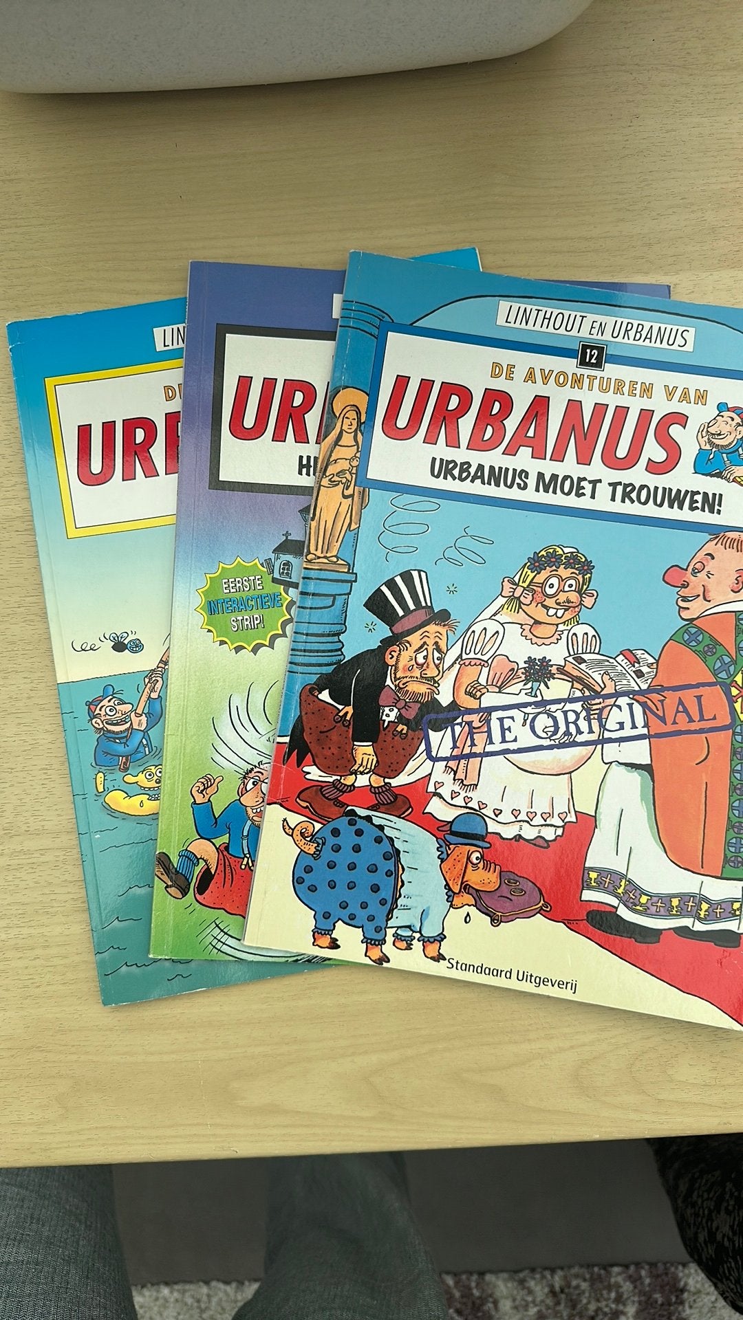 Strips, Ophalen, Zo goed als nieuw