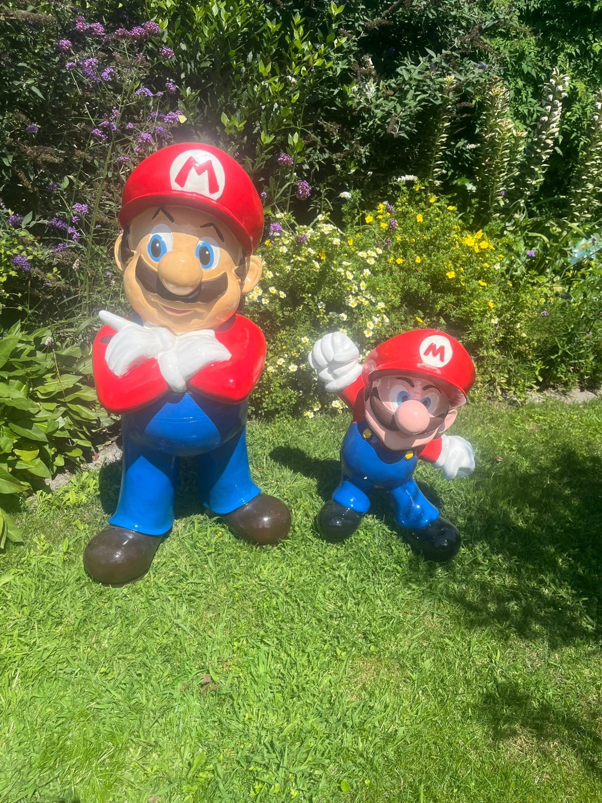 Mario kart beeld, Tuin en Terras, Ophalen of Verzenden, Zo goed als nieuw