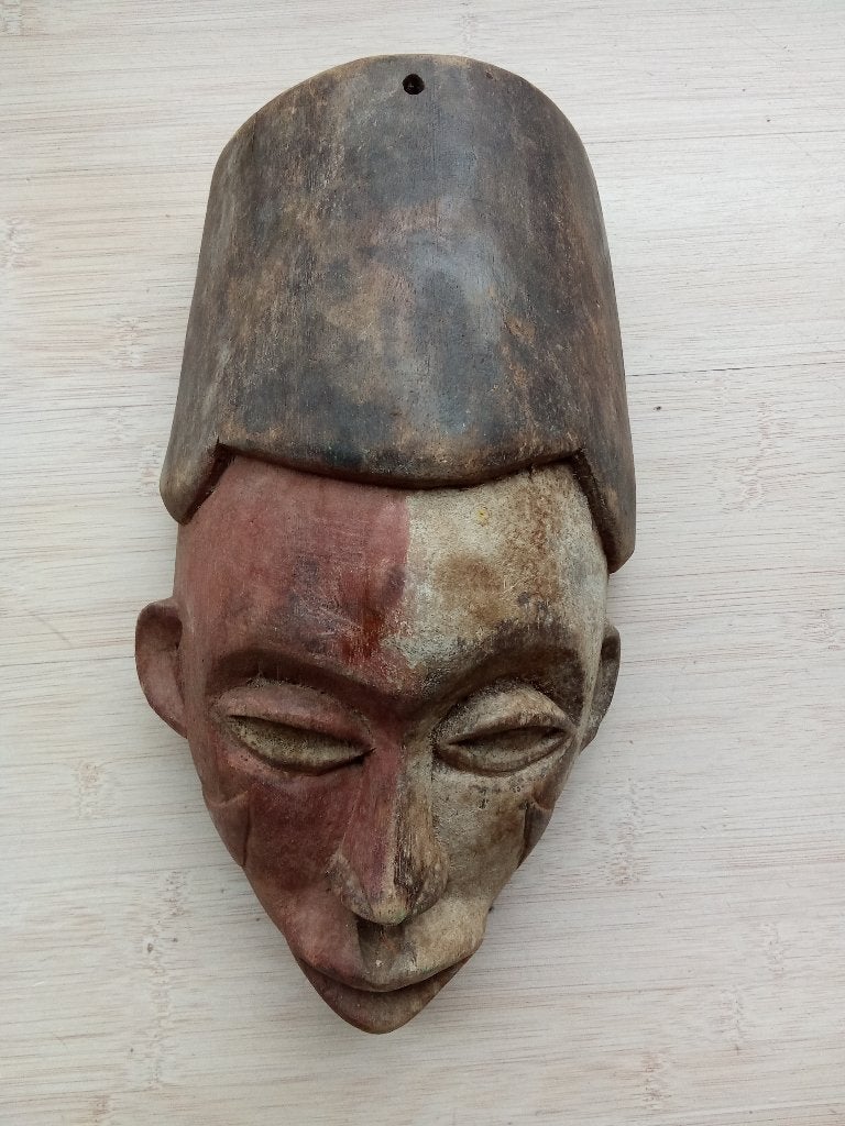 Afrikaanse maskers de Songye groep Congo - Kinshasa (2)., Afrique, Bois, Enlèvement ou Envoi, Fait main