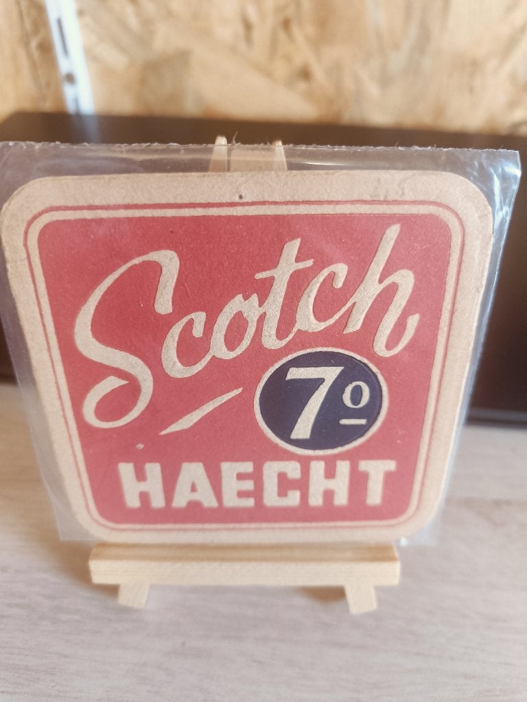 bierviltje haecht r/v, Ophalen of Verzenden, Zo goed als nieuw, Viltje(s), Overige merken