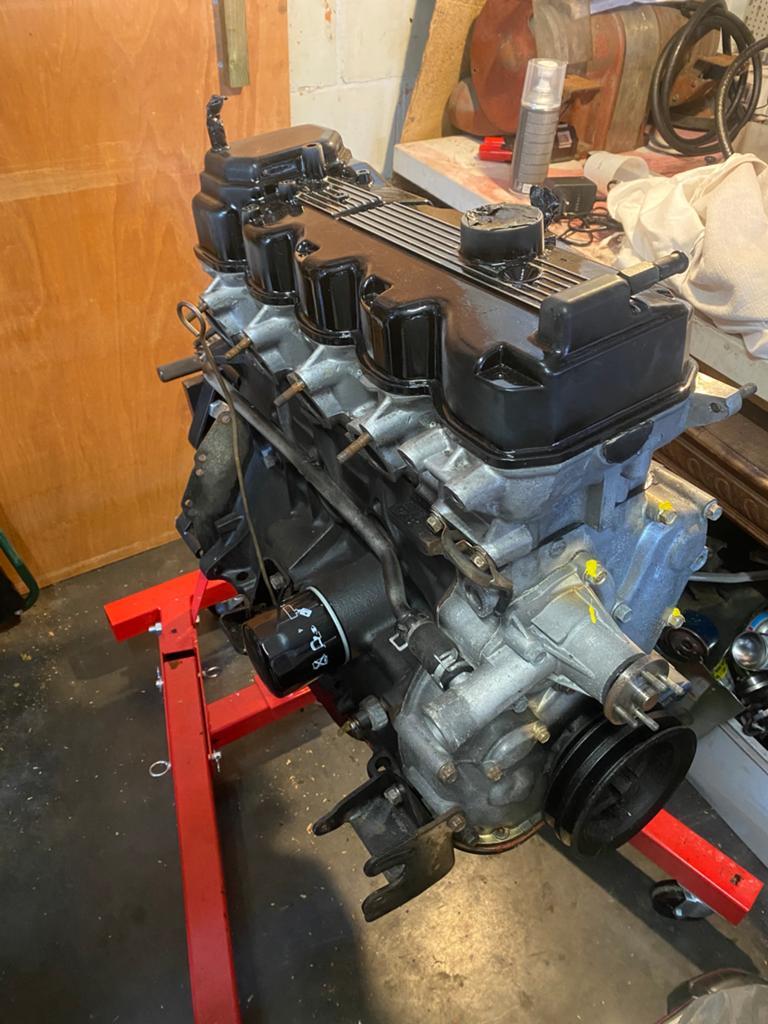Mitsubishi Pajero/Starion motor 2.6 4 in-lijn, 4 cilinders, 0 kg, Alcantara, Zwart
