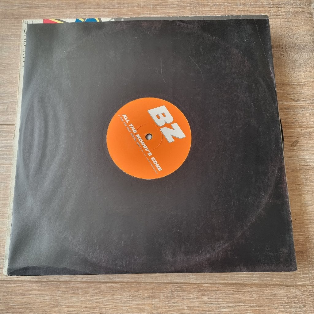 12" BZ – All The Money's Gone, CD & DVD, Vinyles Singles, Enlèvement ou Envoi, Utilisé, 12 pouces, Dance et House
