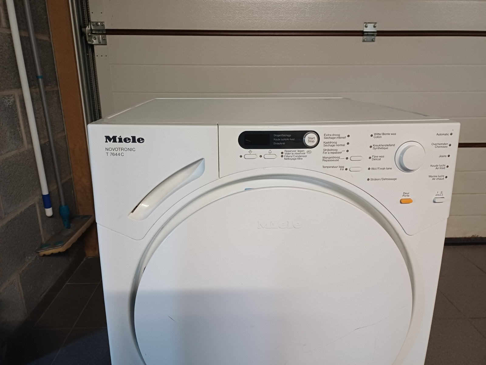 seche linge, Enlèvement