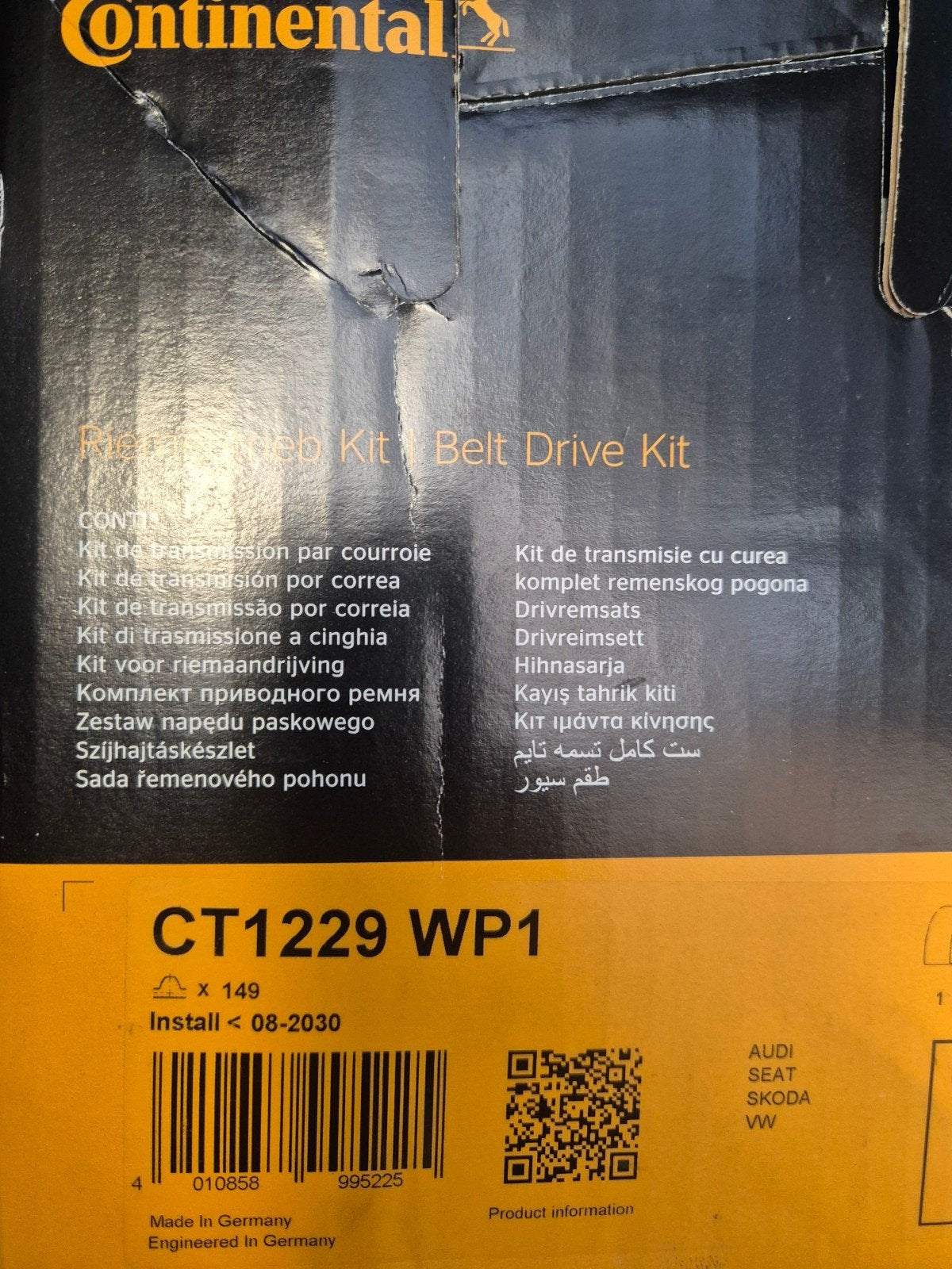 Distributiekit ct1229wp1, Ophalen of Verzenden, Audi