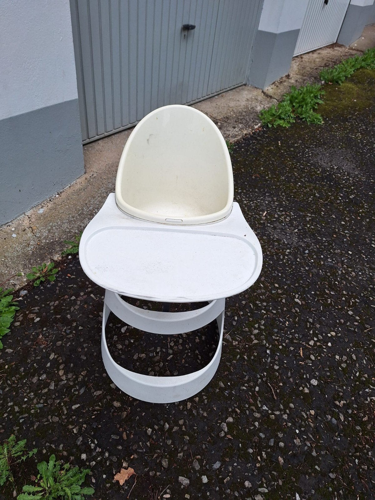 chaise haute bébé, Enlèvement