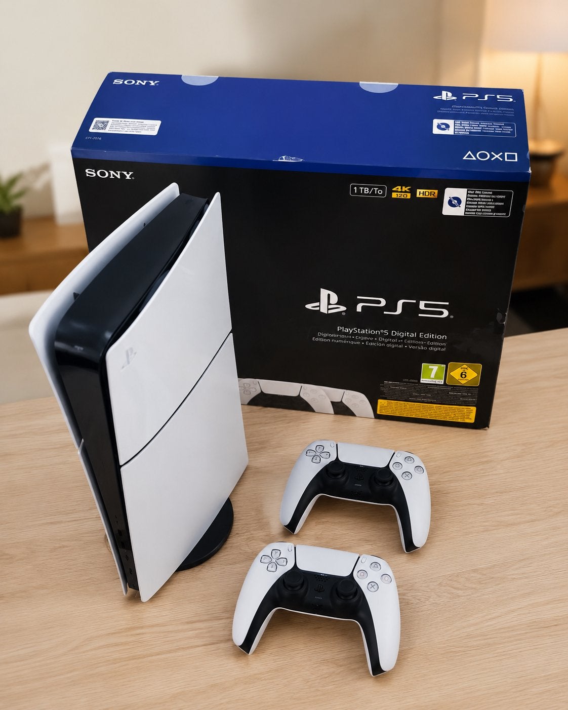 Ps5 Digital + 2 manette original +(Bo7 & Fc26), Consoles de jeu & Jeux vidéo, Consoles de jeu | Sony PlayStation 5, Comme neuf