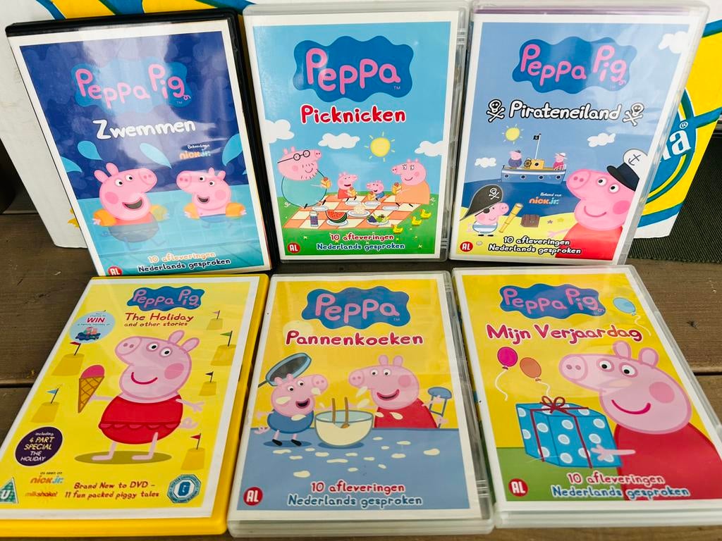 Peppa Pig DVD Collectie, Cd's en Dvd's, Ophalen of Verzenden, Zo goed als nieuw