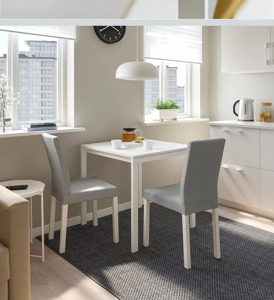 IKEA Melltorp Tafel, 75 x 75 cm, wit, Enlèvement