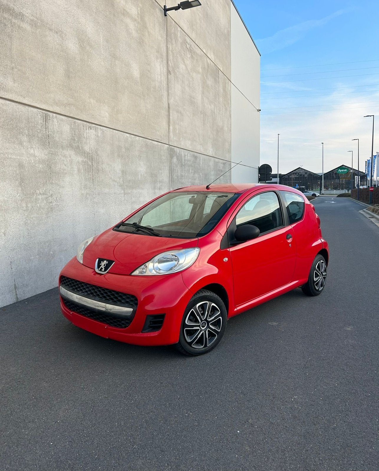 Peugeot 107 1.0 50kw benzine bj2009 km145410 1jaar garantie, Bedrijf, Handgeschakeld, Euro 4, Emergency brake assist