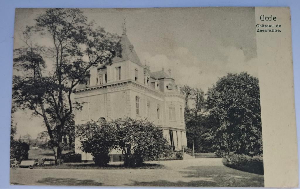 Uccle château de Zeecrabbe, Collections, Cartes postales | Belgique, Enlèvement ou Envoi, Affranchie, Bruxelles (Capitale)