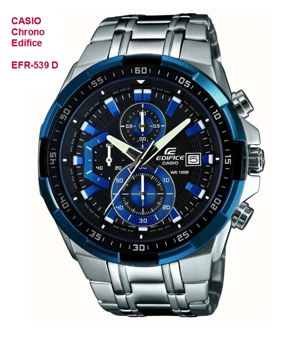 CASIO Chronographe EDIFICE EFR-539 D, Enlèvement, Casio